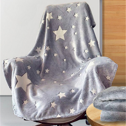 Bright Glow Kids Throw Blanket