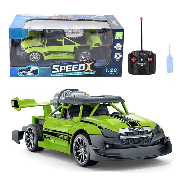 Fast RC Stunt Car with Shooting Feature