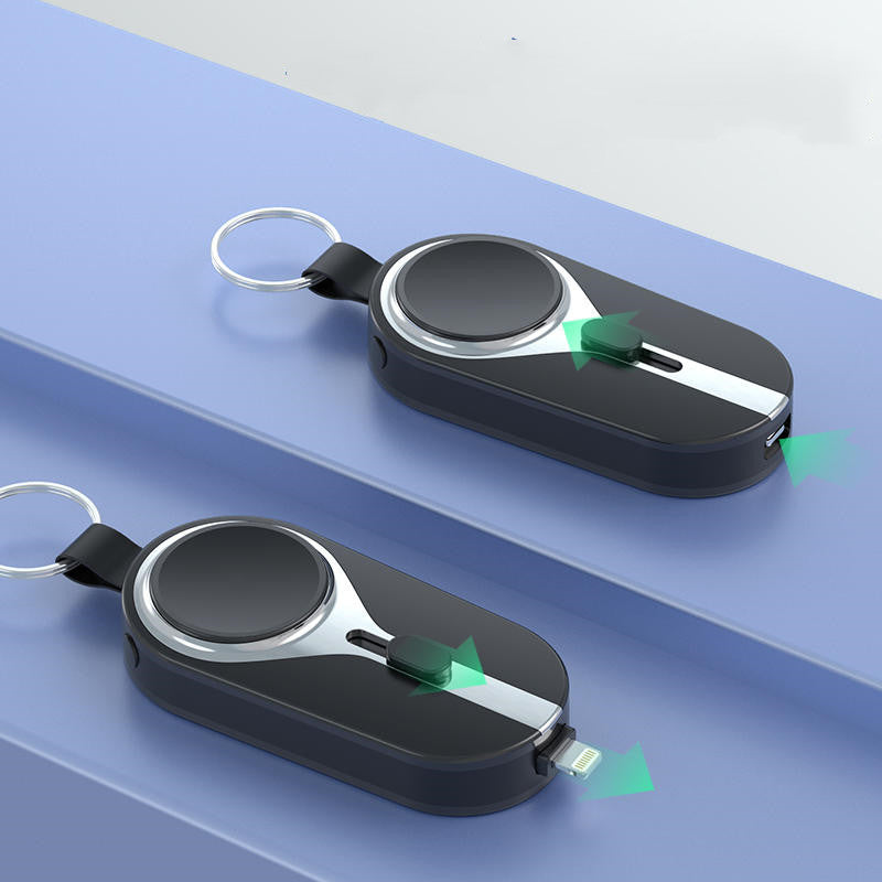 Small 2000mAh Travel Keychain Power Bank Charger