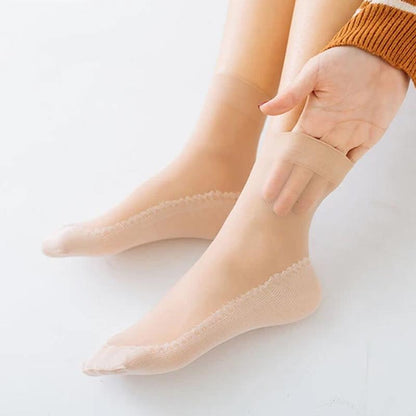 Soft Grip Cotton Socks, 5 Pack
