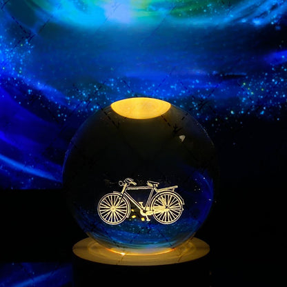 Shining Lunar Glass Orb
