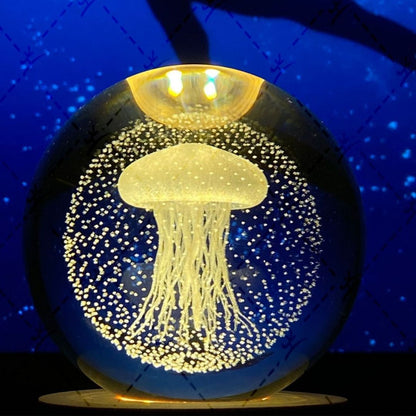 Shining Lunar Glass Orb
