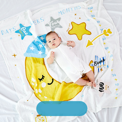 Soft Baby Blanket and Swaddle Wrap for Infants