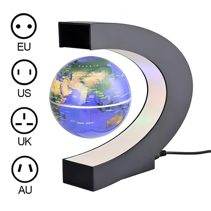 Modern LED Floating Globe Light Lamp