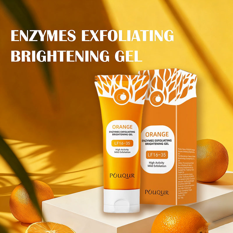 Natural Orange Peel Exfoliating Face Gel