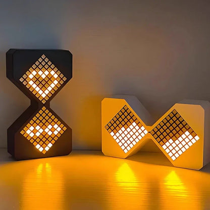 Timeless Pixel Glass Table Lamp