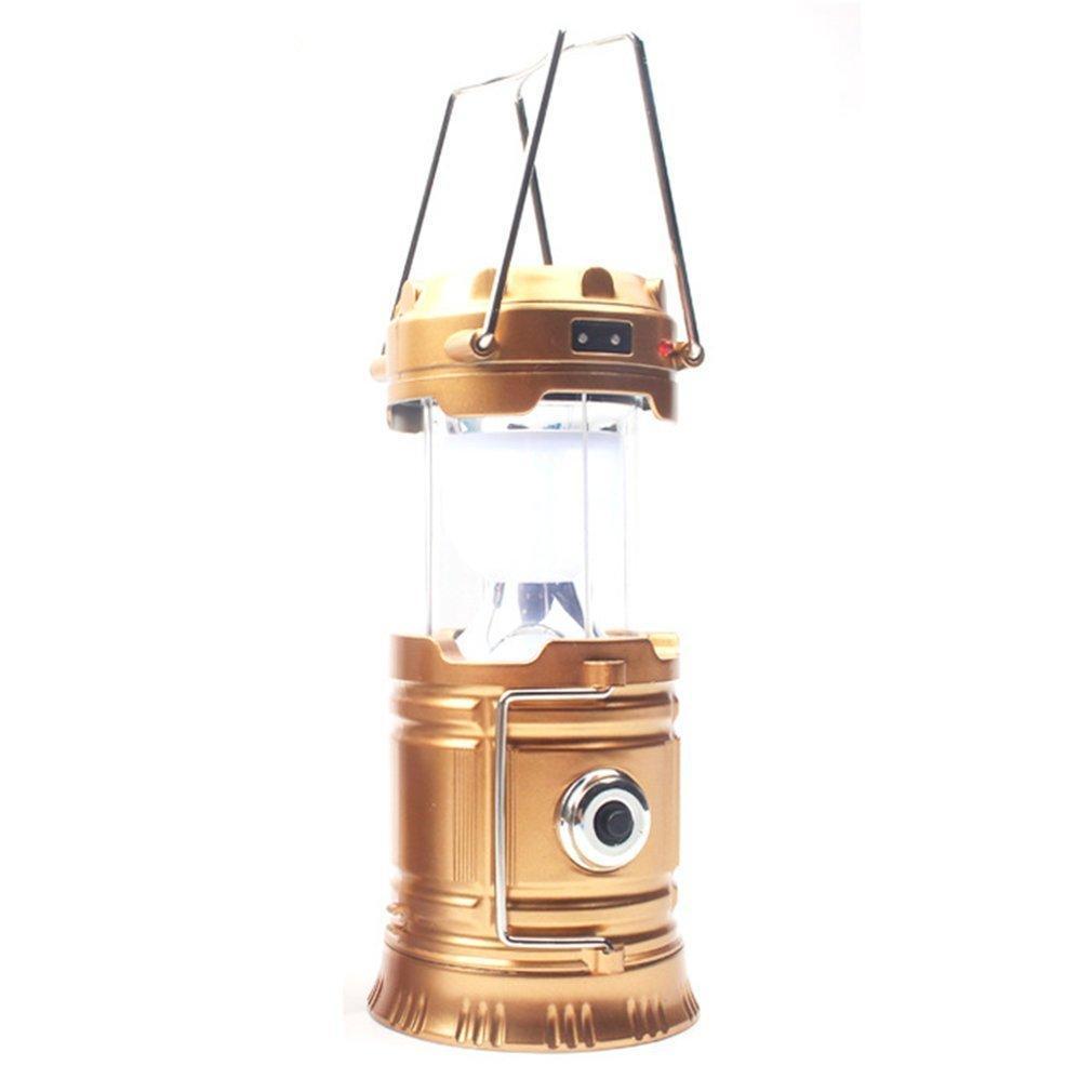 Outdoor Solar LED Camping Light Lantern Flashlight