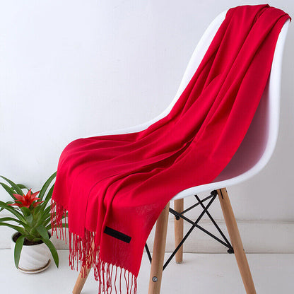 Luxury Cashmere Scarf Warm and Cozy Long Wrap