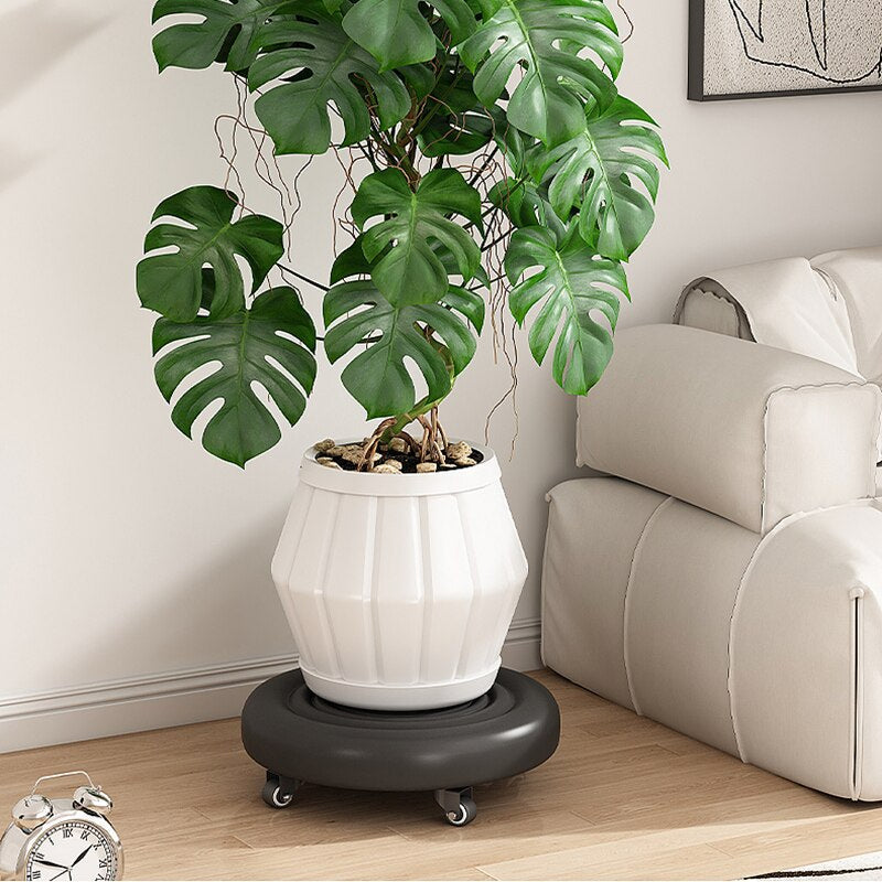 Fesara Portable Swivel Wheeled Office Stool