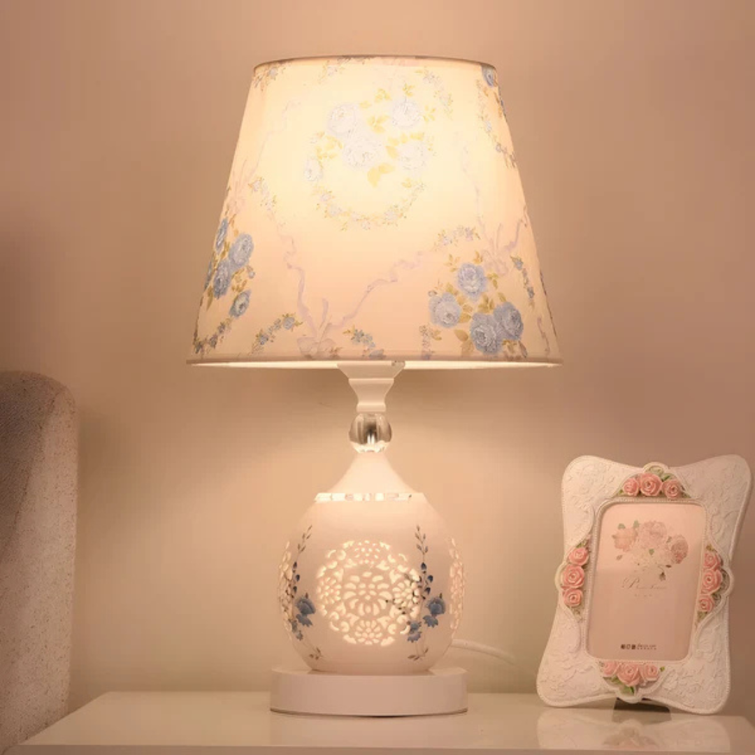 Elegant Glass LED Desk Lamp With Bright Glow