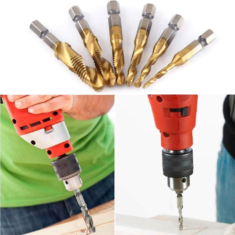 Premium 6-Piece Metric Tap Set