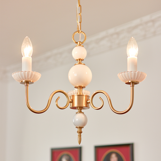 Sleek Chrome Hanging Light Fixture - Fesara