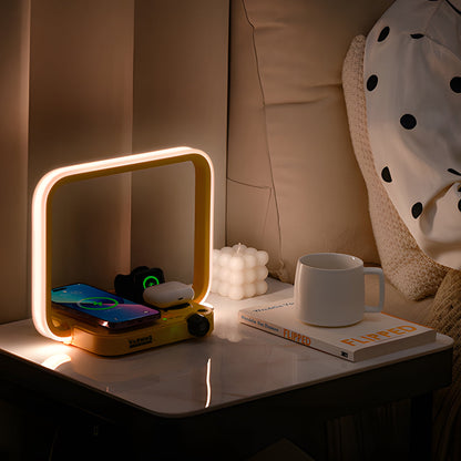 Colorful Wireless Charging LED Desk Light