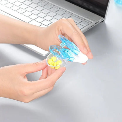 Easy Open Pill Box Container