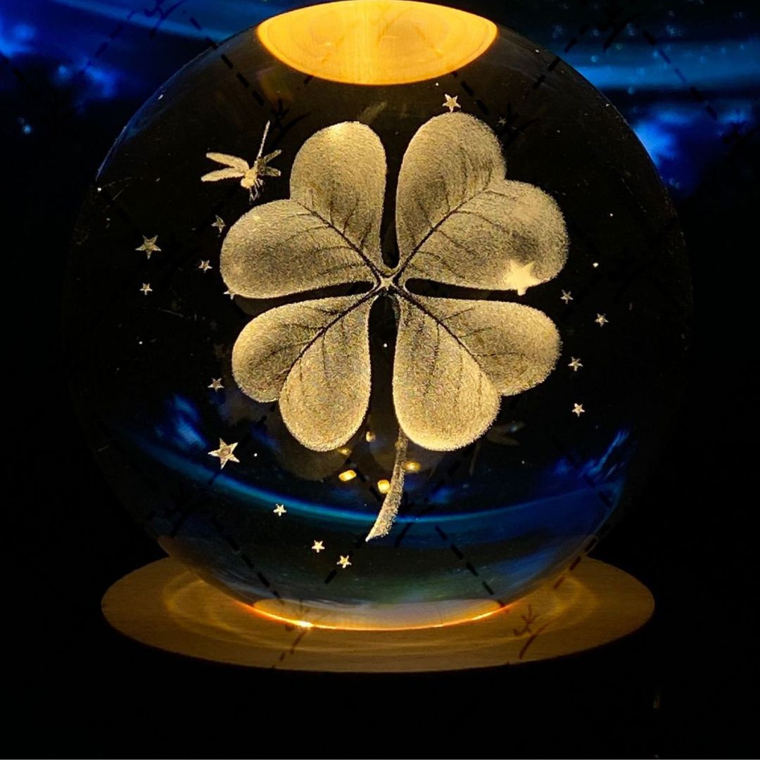Shining Lunar Glass Orb