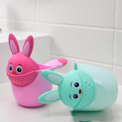 Colorful Bunny Shampoo Rinse Cup for Kids