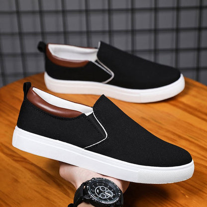 Casual Canvas Mens Slip On Shoes