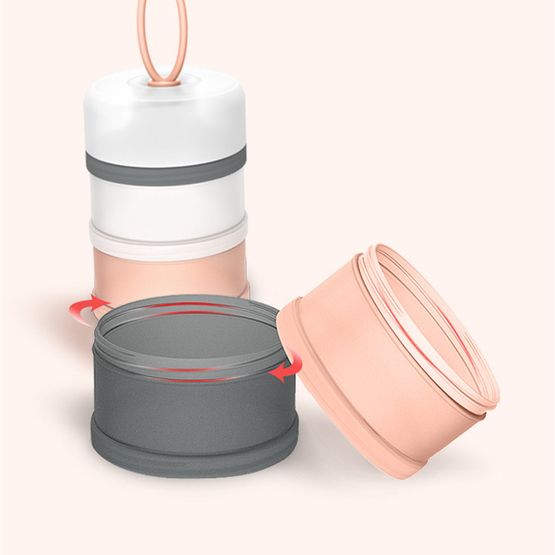 Baby Food Dispenser - Compact Travel Storage Container