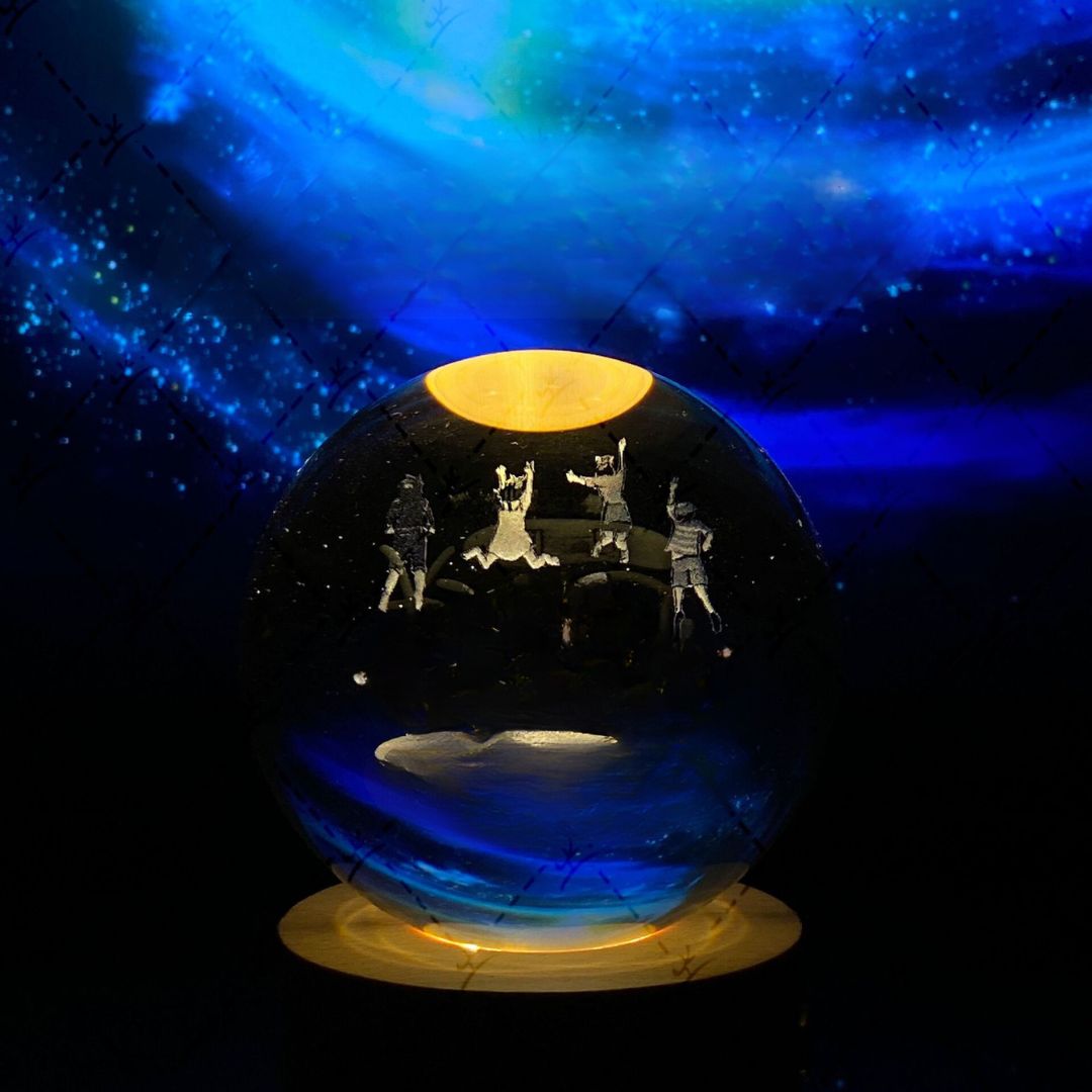 Shining Lunar Glass Orb