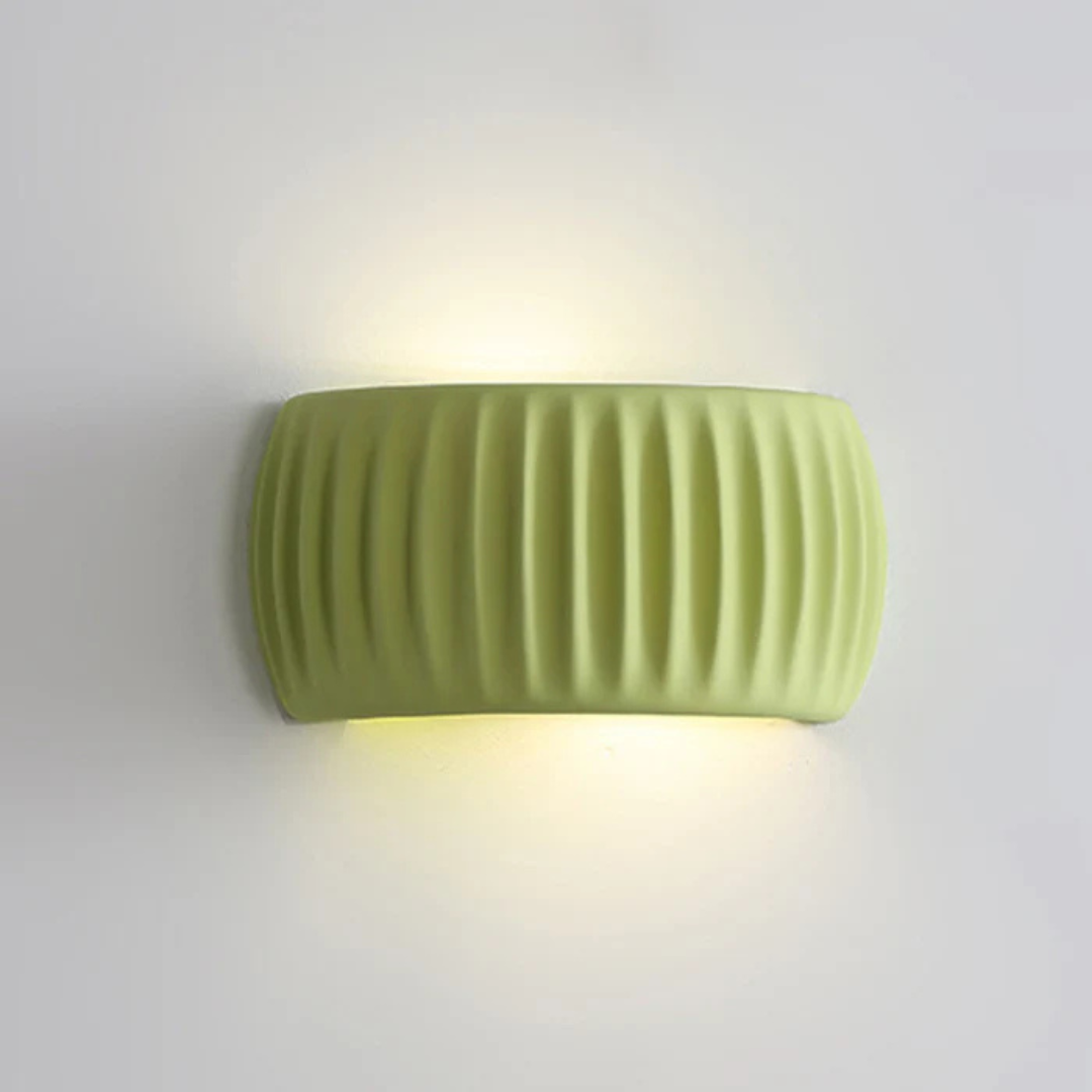 Stylish Resin Wall Light Fixture - Fesara