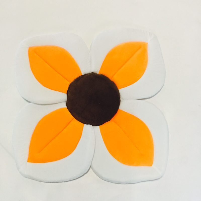 Soft Floral Baby Bath Support Mat
