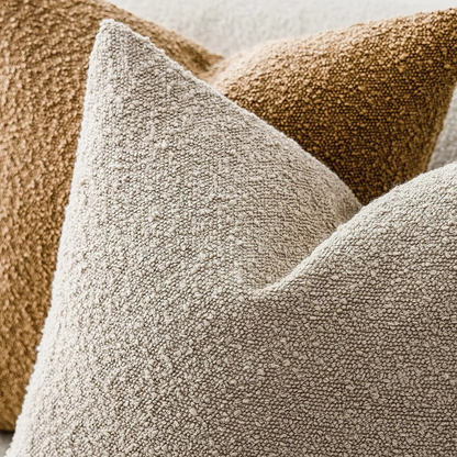 Plush Tulum Throw Pillow Cover 45x45cm Soft Cushion