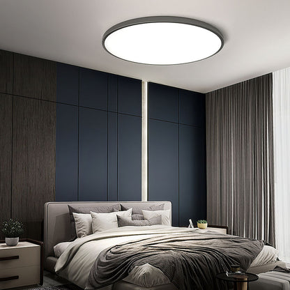Sleek Circular LED Ceiling Fixture Indoor Home Lighting