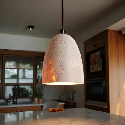 Vintage Stone Hanging Light