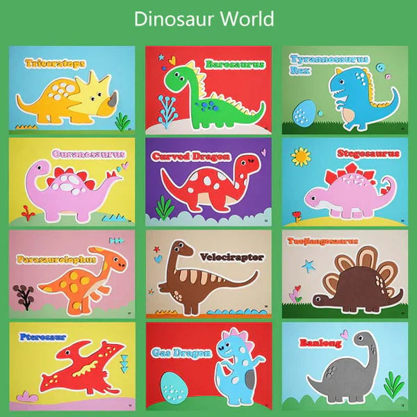 Fun 3D Sticker Playset for Kids