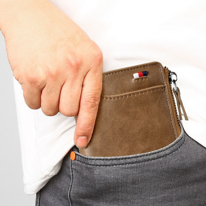 Men's Premium Leather Secure Wallet