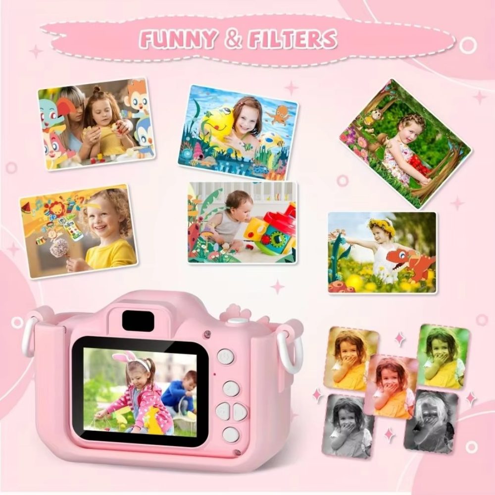 Fun Kids HD Camera with 32GB Rechargeable Battery