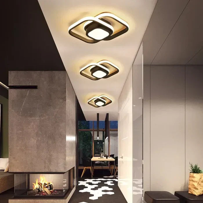 Stylish Double Ring LED Ceiling Light