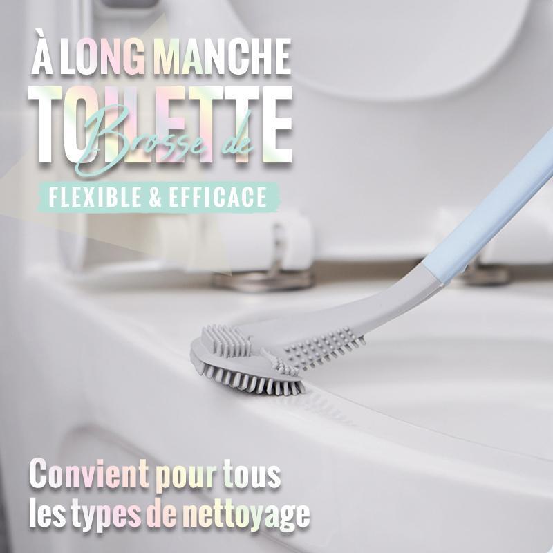 Easy Clean Toilet Brush with Long Handle