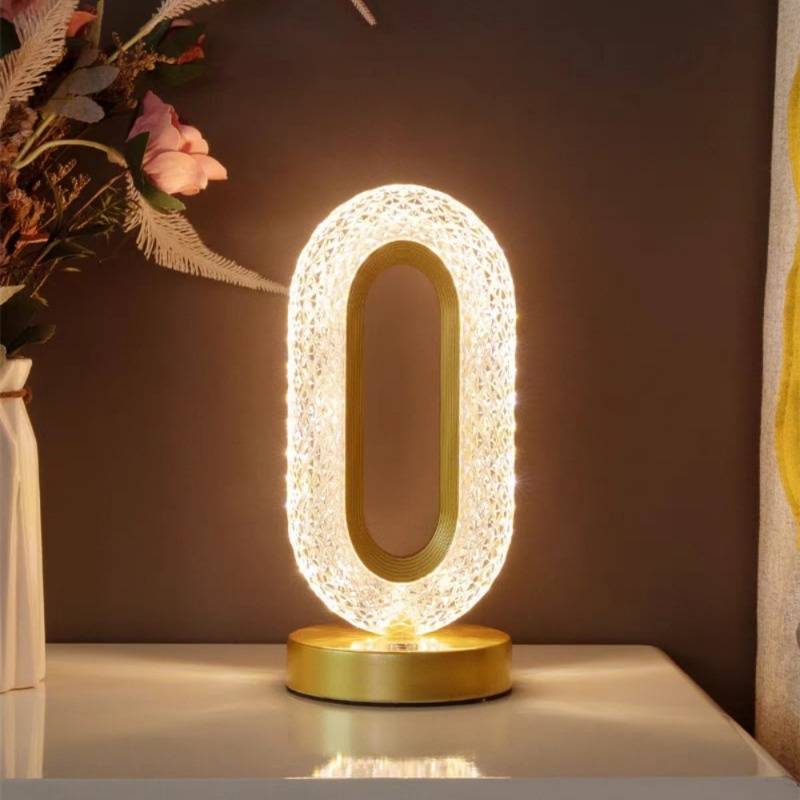 Luxurious Glass Table Lamp
