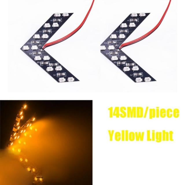 Bright 2PC LED Car Arrow Light Panels