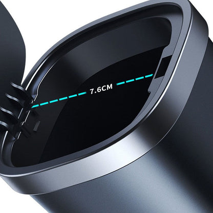 Spacious Car Trash Container with Leak Proof Lid