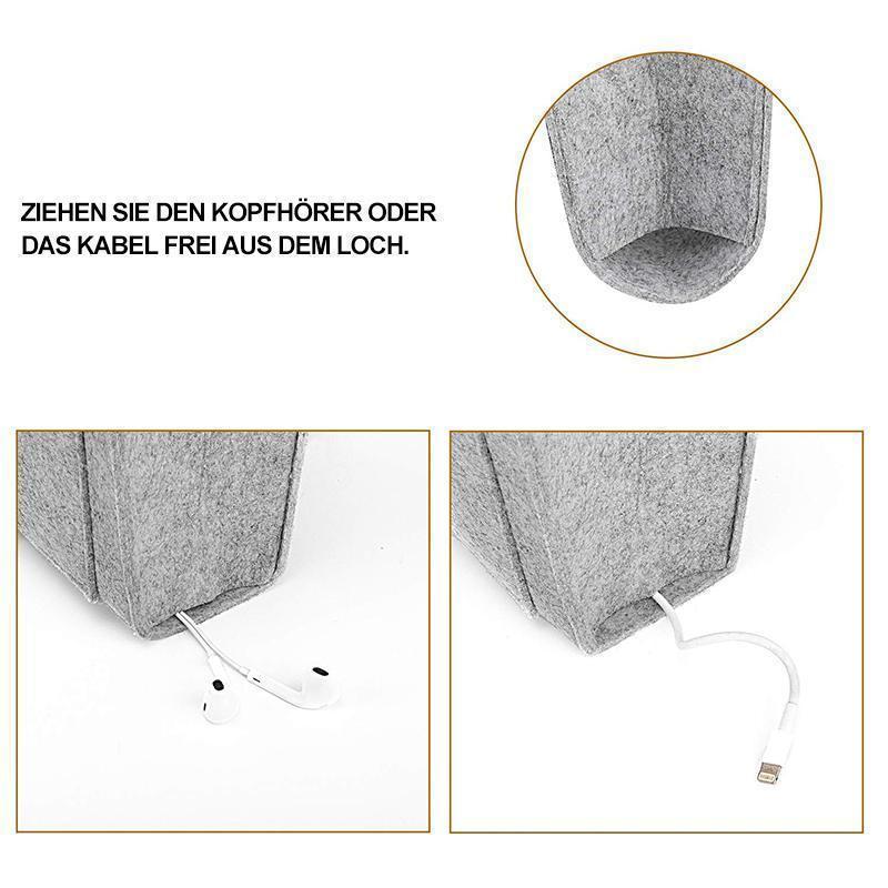 Stylish Hanging Storage Bag for Bed & Sofa