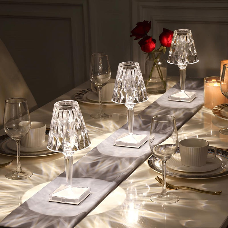 Luxury Glass Touch Table Lamp