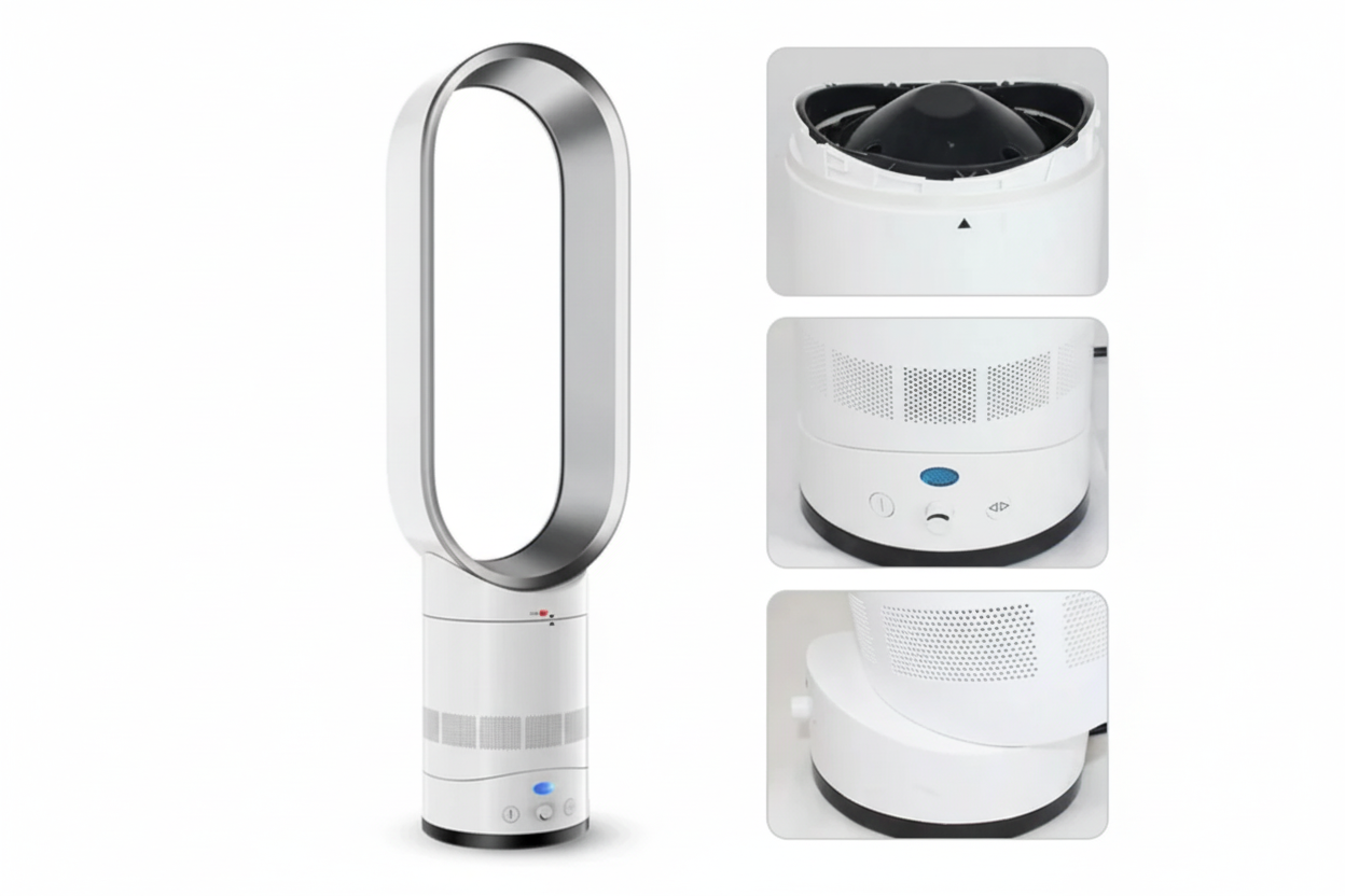 Quiet and Sleek Bladeless Home Fan