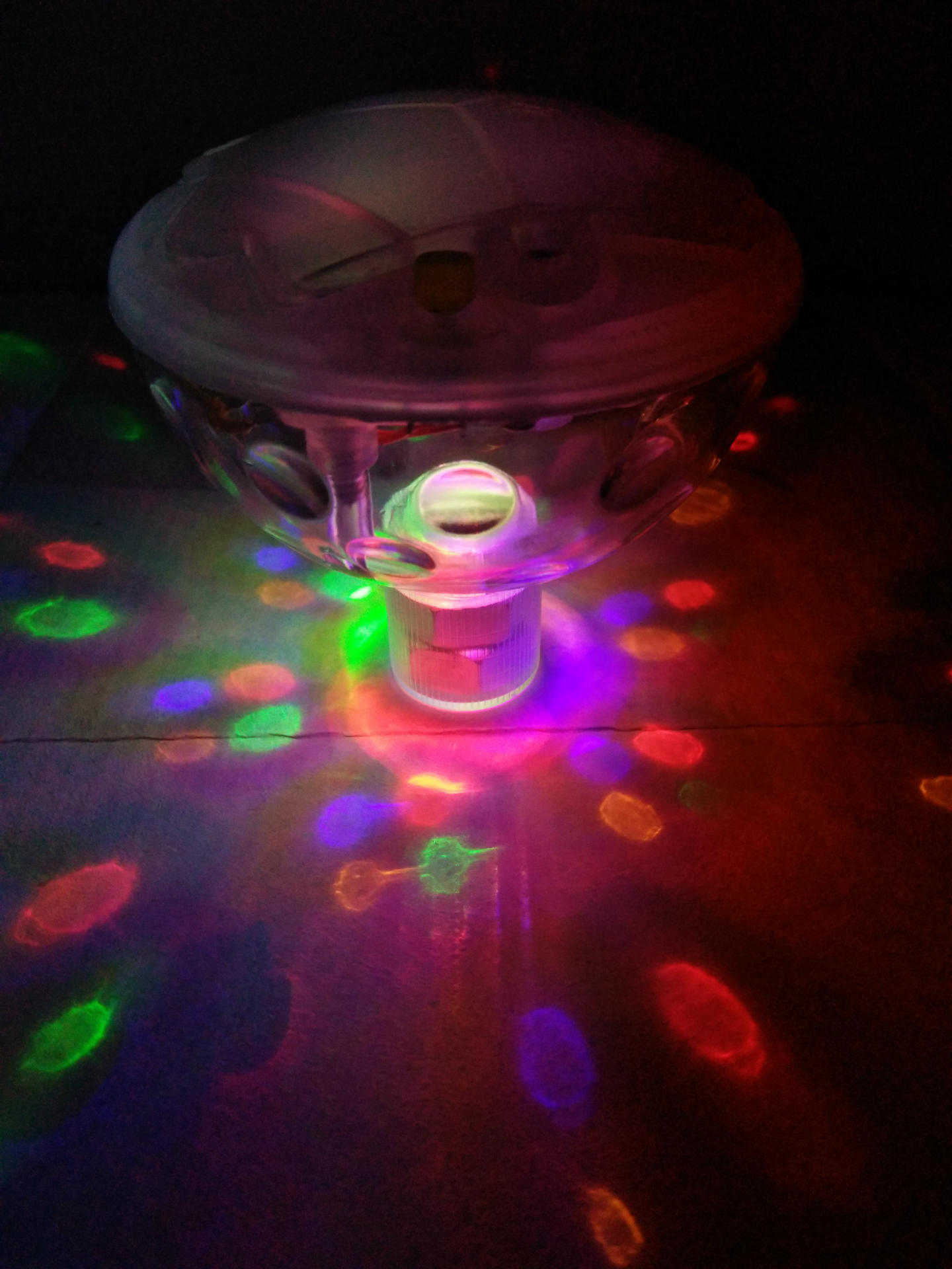 Colorful LED Submersible Bath Light