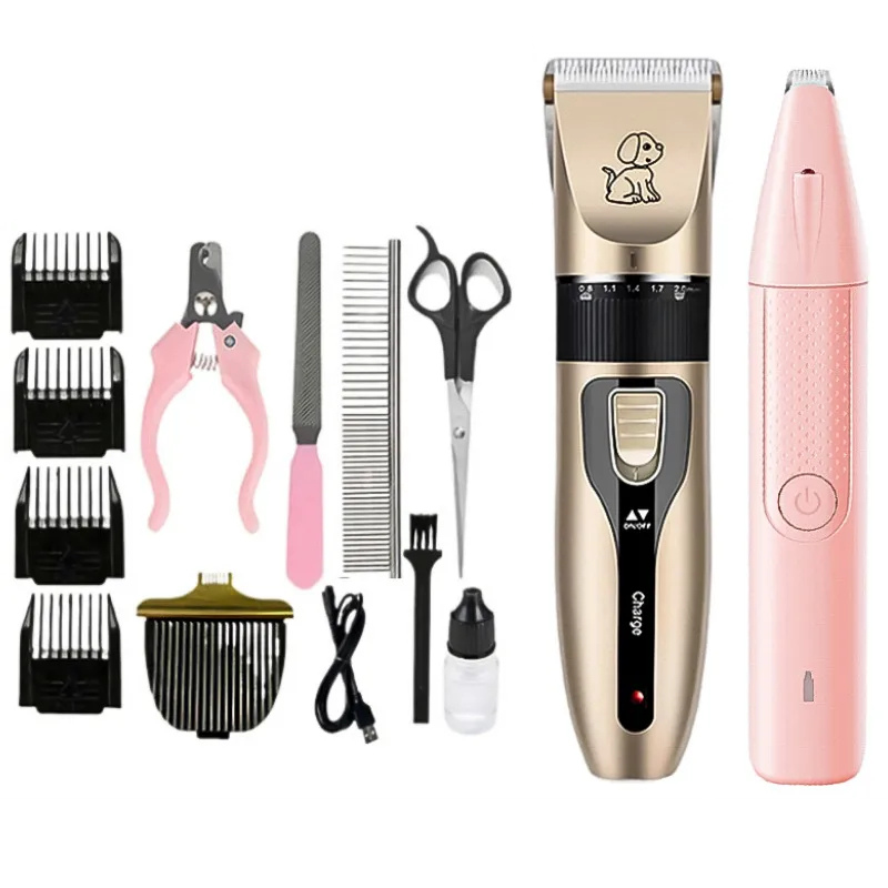 Quiet Pet Grooming Clippers with Long Life Battery
