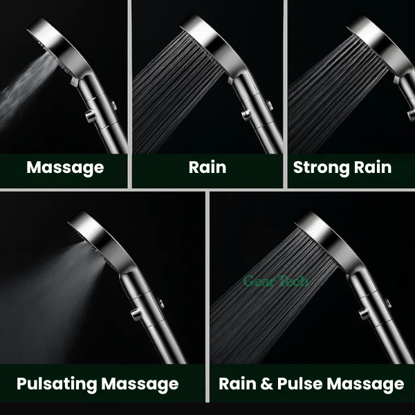 Ultra High Pressure Shower Head for Strong Water Flow