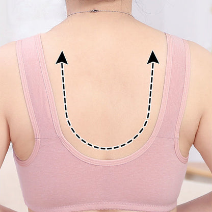 Fesara | Soft Front Closure Supportive Bra