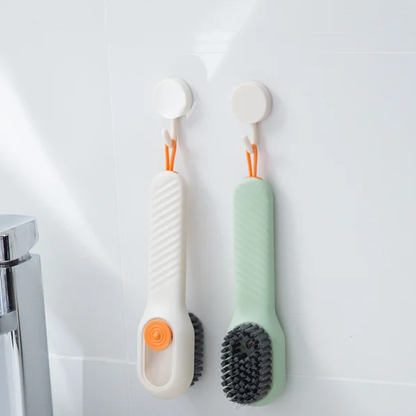 Gentle Home Cleaning Brush with Soft Bristles