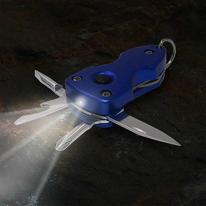 Compact Folding Pocket Keychain