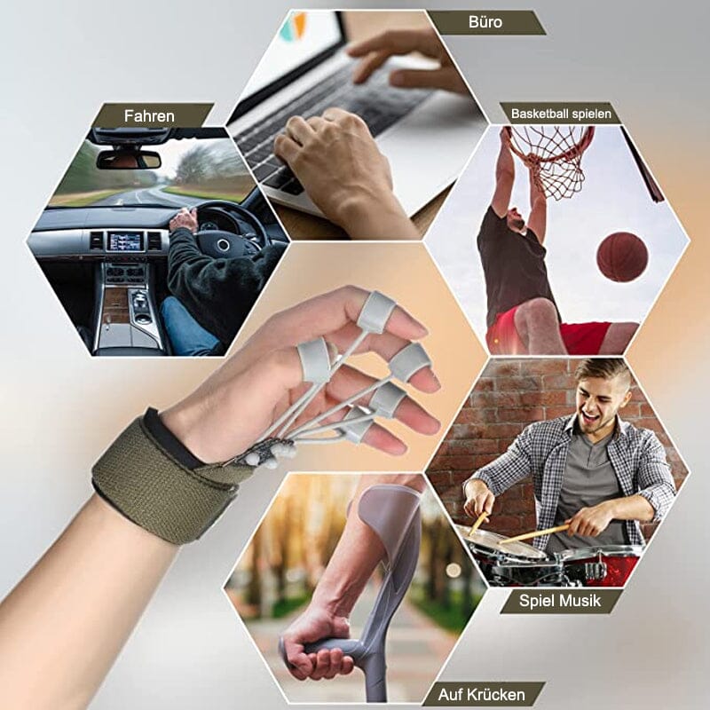Hand Grip Strengthener Silicone Finger Exerciser