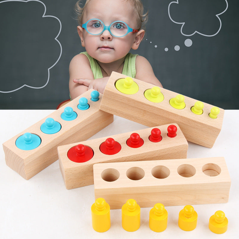 Educational Wooden Number Color Learning Toy