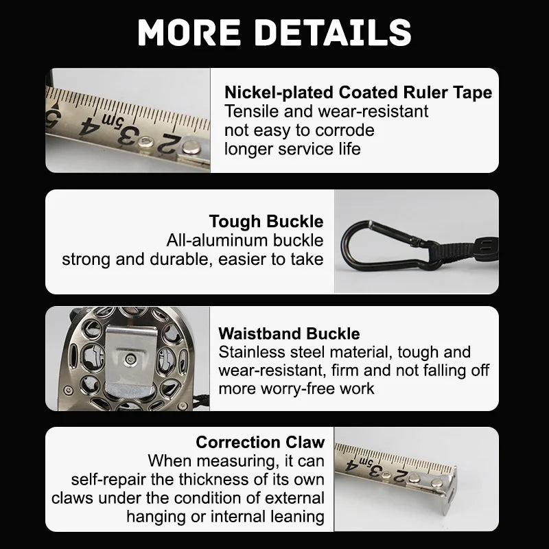 Durable Metal Pocket Ruler