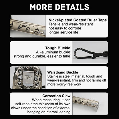 Durable Metal Pocket Ruler