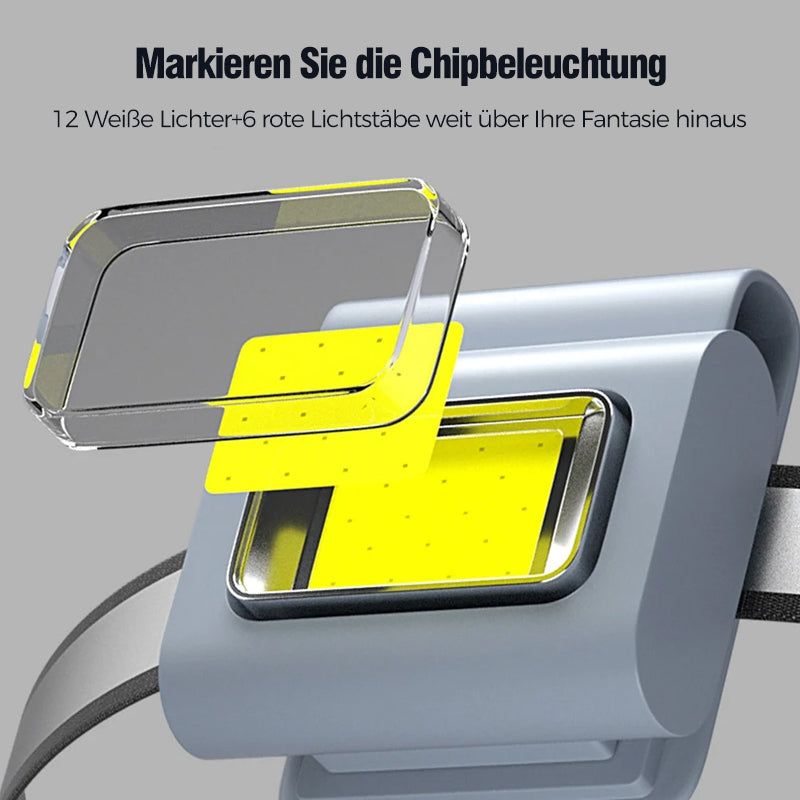 Reusable LED Running Lamp with USB Charging